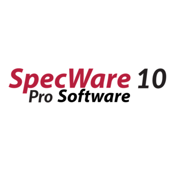 Logiciel SpecWare 10 Pro pour loggers Watchdog