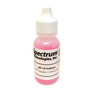 SPECTRUM Solutions étalons pH 4 et 7 - 60 ml de chaque solution