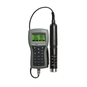 Set complet Multiparamètre professionnel de terrain HI9829 avec options GPS, sonde d'enregistrement automatique et turbidité