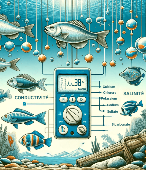 mesurer la salinité et la conductivité