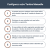 Configurez votre Tarière Manuelle type Edelman - Différents types de sols - Model Monobloc ou Démontable - Connexion avec baïonnette ou filetage conique